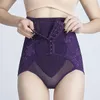 Dantel Vurgular Zayıflama Firma Vücut Şekillendirici Artı boyutu Butt kaldırıcı Seksi Shapewear ile M-3XL Kadınlar Bel Trainer Karın Kontrol Yüksek Bel Külot