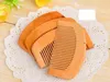 9cm Length Mini Wooden Comb Hair Brushes Portable Hair Combs Anti-static Beard Comb Hair Styling