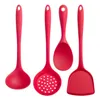 Utensili da cucina Cottura in silicone Utensile da cucina antiaderente Utensili da cucina resistenti al calore Cucchiaio per uso alimentare Spatola Spatola Mestolo Frullino per le uova