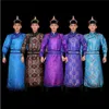 Kostiumy mongolskie National Dance Stage Wear Mongolia Mężczyzna Roboty Festiwal Party Performance Suknia Z Grining Odzież Karnawał Fancy Odzież