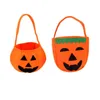 Halloween Pumpkin Bags Trick or Treat Candy Tassen voor Halloween Party Decoration Geschenkdozen Non-Woven Tas Kids Gift Speelgoed