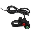 Motocicleta Atv pit bike chifre luzes sinais de volta botão interruptor Onoff