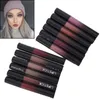 Professionele make-up fluwelen naakt lip glanst waterdichte vloeistof matte lipstick langdurige zwarte lippenstift set Koreaanse cosmetica