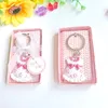 50PCS Baby Girl Shower Favors Pink Baby Dress Key Chain Newborn Christening Gift Birthday Keepsake Party Souvenir To Guest