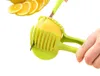 Kök Gadgets Clip Frukt Vegetabilisk Slicer Verktyg Potatis Mat Tomatlök Citron Vegetabilisk Frukt Slicer Cutter Holder