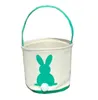 ins ins burlap easter bunny buckets diy Kids Rabbit Bags Bunny Storage Bag Jute Rabbit Basket