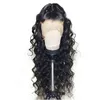 Natural preto longo kinky cabelo encaracolado barato perucas dianteiras do laço sintético cabelo do bebê fibra de alta temperatura perucas macias do laço para preto wome6812779