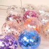 50pcs Colorful Golden Sequin Confetti Balloons Spots Transparent Magic Balloon 12 inch Christmas Decoration Birthday Party Supplie5065447