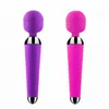 Amazon vente chaude USB rechargeable Magic Body Wand Massager 20 vibrations fortes et 8 modèles de vitesse Wand Massager Vibromasseur