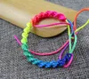 Fine color hand rope for multi-colored woven dragon boat festival colorful rope bracelet Wy461