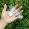 12 pcs 37x120 mm 90ml Aluminum Screw Cap Candy Bottles Wishing Stars Glass Bottles Decorative Jars Decorative Glass