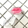 5g Elegancki Clear Lip Shape Lipstick Container, DIY Lip Balm Sub Pudełko, Puste Eyeshadow Wall Case F2210