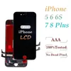 Hög ljusstyrka för iPhone 5s 6 6S 7 7 Plus 8 8Plus LCD Touch Panels Display Skärm Digitizer Assembly Free DHL