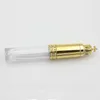 8 ml de lábios vazios DIY Recipientes de garrafas de brilho compõem a ferramenta Cosmética Gold Crown Plástico Tubos de gloss