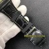 ZF Super version Vanguard V45 SC DT Cadran noir avec date Japon Miyota 9015 Automatique 45 mm Montre pour homme Boîtier en titane Bracelet en caoutchouc Designe260R