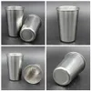 16oz Stainless Steel Pint Cup Metal Beer Mug Unbreakable BPA Ecofriendly For Drinking Drinkware Tool RRA19627963991