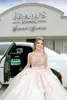 Luxurious Embroidery Crystals Quinceanera Dresses New 2020 Scoop V Open Back Satin Sweet 16 Dress Ball Gown Graduation Prom Vestidos De