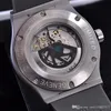 Zupełnie nowy męski mechaniczny czarny ramka ceramiczna chronograph zegarek mężczyzn Asia Eta 2813 Rubber Luminous Sport Data Valjoux Chrono Watche2331