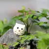 10pcslot Decoraciones de jardín mini búhos en miniatura resina bonsai jardín casero micro paisaje sculenta plantas macetas fair7995913