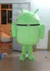 2019 Fábrica de novo quente Adulto linda caixa Android boneca mascote fantasia vestido traje traje festa de natal do feriado roupas especiais