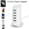 Chargeur USB 5 Ports 5V6A, chargeur de téléphone haute vitesse, adaptateur mural, prise de Charge pour Smartphone, prise US