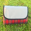 200cm * 50cm Vattentät vikning Picnic Mat Utomhus Camping Fuktsäkert filt Portable Vandringstrand Barn Crawling Pad Mat