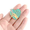 Broches Pins voor Vrouwen Leuke Kleine Liefde Hart Grappige Emaille Kerst Demin Shirt Decor Broche Pin Metalen Kawaii Badge mode-sieraden