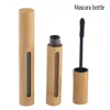 7ML Bamboo Wood Cap Reusable Empty Mascara Tube Bottle Container Vials Empty Lip Gloss Balm Tubes New M7