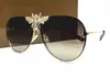 Atacado-Itália de luxo 2238 dos óculos de sol das mulheres dos homens Marca Designer Popular Moda Verão Estilo Wites alta qualidade Proteção UV Lens Com Box