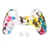 Camo Color Anti-Slip Silicone Gamepads Protective Case Cover 2 Joystick Caps For 4 PS4 Controller Game Accessories