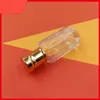 3 ml 6 ml 12 ml glas etherische olie reist flessen lege rol op hervulbare parfumfles stalen roller bal F3468