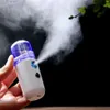 Mini nano sprayer na twarzy USB Nebulizator twarz Parowiec nawilżacz nawilżający przeciwstarzeniowe Wzmacniacze Kobiety