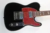 Black Electric Guitar with Rosewood fretboard,Red Pearled Pickguard,22 Frets,Can be customized as request