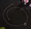 sell Designer Jewelry LOVE Necklace Plated 18K Gold Screw Necklace with Rose Gold Platinum Luxury Woman love gift 2 styles7572947