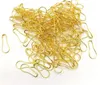 New Home 1000pcs/lot Gourd Pin Knitting Crochet Locking Stitch Marker Hangtag Safety Pins DIY Sewing tools Needle Clip Crafts Accessory KD1