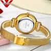 Nibosi Dames Dress Watches Luxury Brand Roestvrij staal Mesh Band Ladies Quartz Watch Casual Bracelet PolsWatch Reloj Mujer9465762