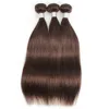 human hair extensions straight chocolate