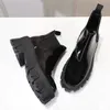 bottes hautes en cuir verni bottines italie nouvelle version grosses femmes punk moto bottines chaussures noires designer plate-forme bottes 6cm