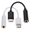 USB Type C à 35 mm Câbles de l'adaptateur audio Câbles d'écoute casque Câble convertisseur féminin pour le Samsung S7 S8 HTC2562874