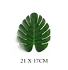 36pcs Green Artificial Tropical Palm Tree Monstera Leaf Leaves For Diy Wedding Home Garden Office Bedroom Decoration Pography B8273521