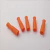 Ny Silicone Straw Tips Silikonmunstycke Rostfritt Stål Straw Protector Cover Tänder Protector för rostfritt stålstrålar A04