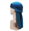 Mens Velvet Durags Bandana Turbante Cappello per le donne Parrucche Doo Uomini Durag Biker Copricapo Fascia Cappello da pirata Du-RAG Accessori per capelli cappello cosplay