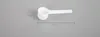 Fashion Professional White Plastic 5 Gram 5G Scoops Spoons for Food Milk Washing Powder Medicine Measuring 8.5*2.6cm SN08