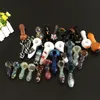 Wiele styl mini szklane rury specjalnie zaprojektowane Bong kolorowe rury do palenia mody rury wodnej mieszane kolory