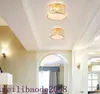 Moderne ronde kristallen kroonluchter licht plafond licht goud kristal kroonluchters verlichting led plafondlamp voor slaapkamer studeerkamer myy