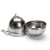 Egg type tea infuser loose leaf strainer flower filter stainless steel 304 mesh hot pot cooking ball