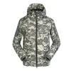 Giacche da uomo Tactical Camo Desert Outdoor Softshell tattico Giacca Black Khaki Escursionismo Campeggio Viaggi Sport Cappotto unisex caldo YFA837