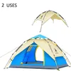 GAZELLE Camping Tent 3-4 person Tents Hydraulic automatic Waterproof Double Layer Tent Ultralight Outdoor Hiking Picnic tents