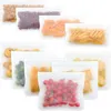 12Pcs/Set Bag Frosted PEVA Silicone Fresh-keeping Bag Reusable Freezer Zipper Leakproof Top Fruits Lunch Box