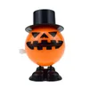 Halloween-benodigdheden Clockwork Pumpkin Hat Kids Opwindspeelgoed Springende Pompoenen Feestcadeaus voor kinderen